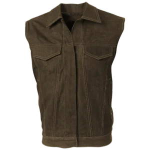 Jeans Vest Brown